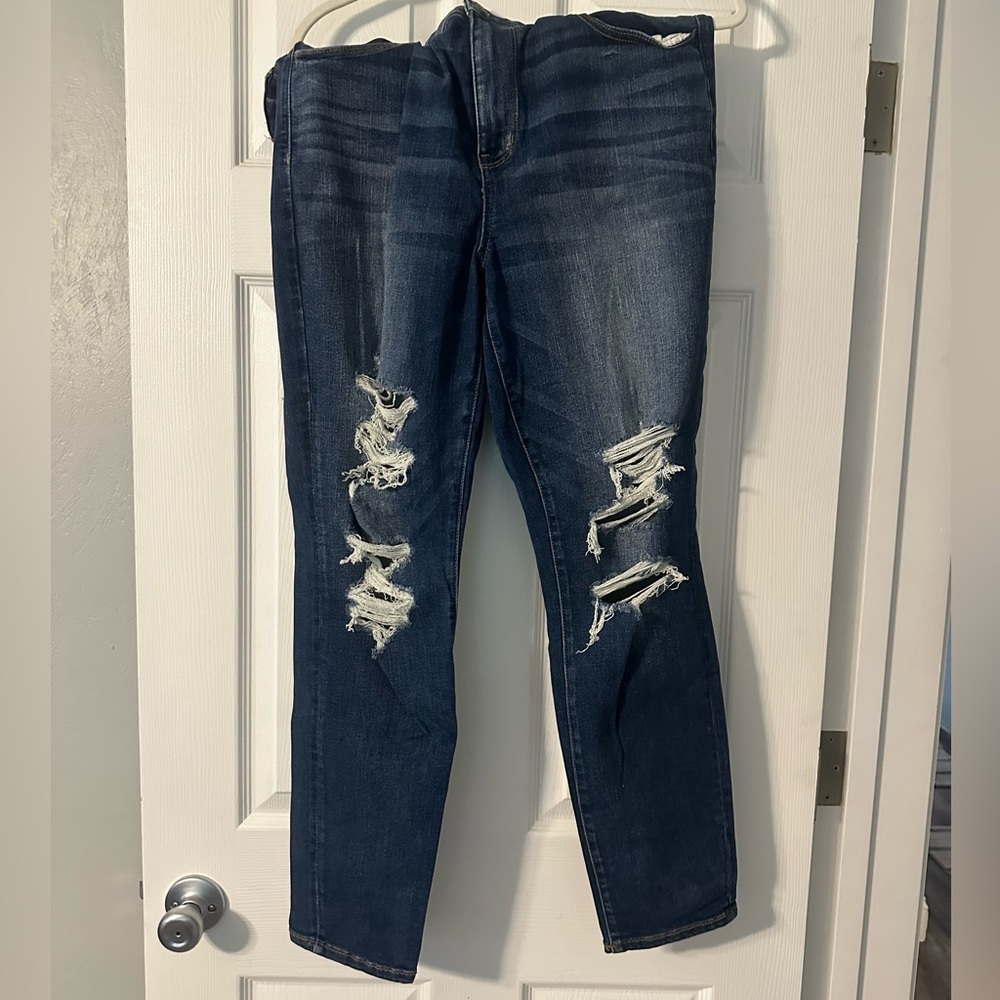 American Eagle Dark Blue Denim Jeans